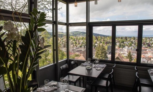 St. Gallen/SG, bei der Falkenburg