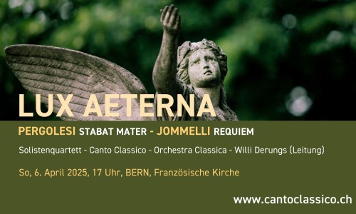 Lux Aeterna - Pergolesi STABAT MATER & Jommelli REQUIEM