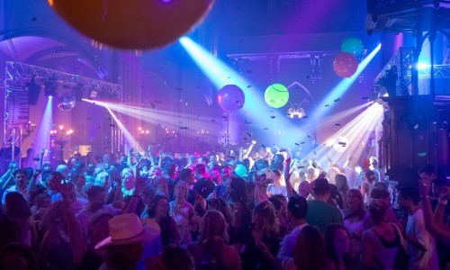 &Uuml;30 Party Elisabethenkirche Basel