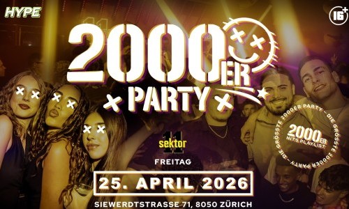 2000ER PARTY SEKTOR11, Z&Uuml;RICH (&Uuml;16+16)