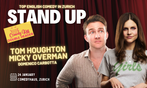 Comedy Kiss Double Header with Tom Houghton & Micky Overman
