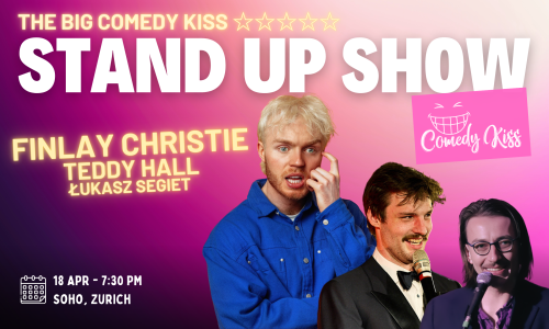 The Big Comedy Kiss with Finlay Christie