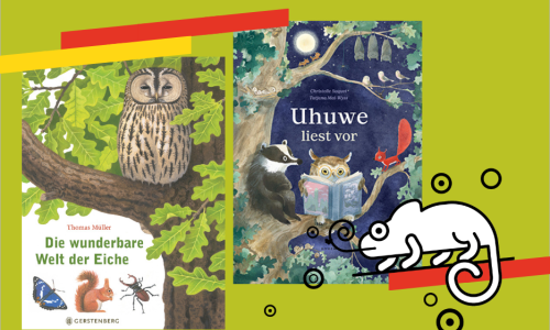 B&uuml;cherkiste: &laquo;Uhuwe liest vor&raquo; und &laquo;Die wunderbare Welt der Eiche&raquo;