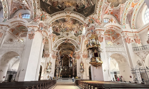 R&ouml;m.-kath. Klosterkirche Einsiedeln