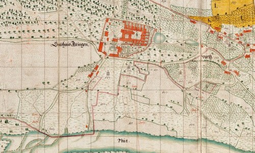 Die Ittinger G&uuml;terkarte von 1745 &ndash; ein herausragendes Werk der Kartografie