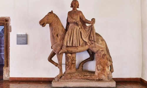 Was braucht ein Baumstumpf einen Mantel? Die Martinslegende am Basler M&uuml;nster