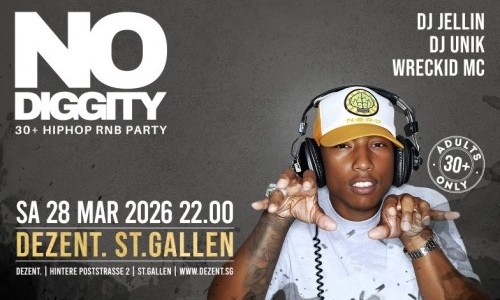 No Diggity - 30+ Hip Hop RnB Party